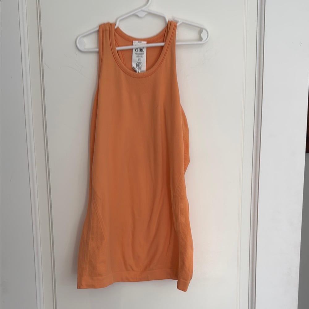 Athleta Girl Vibrant Orange Tank Top